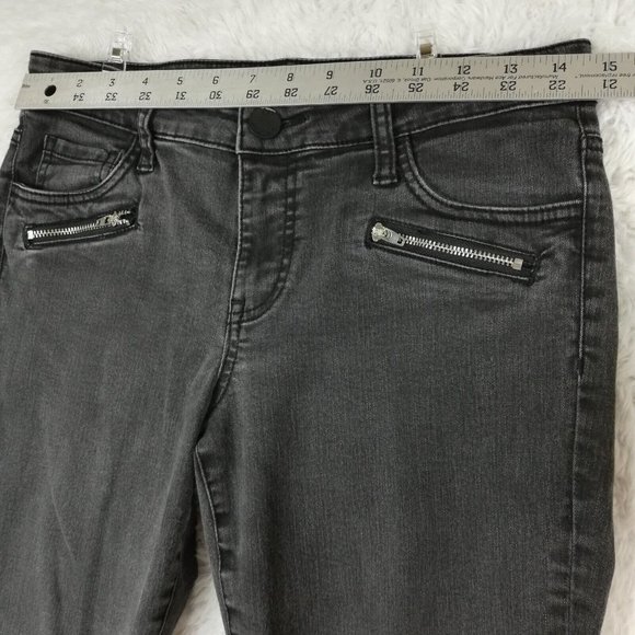 Kut from the Kloth Womens Jeans Skinny Mia Toothpick Denim‎ Black Wash Zipper 6 - Picture 3 of 13